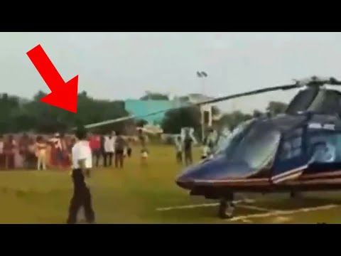 Man Gets HIT By Helicopter Rotor - Daily dose of aviation