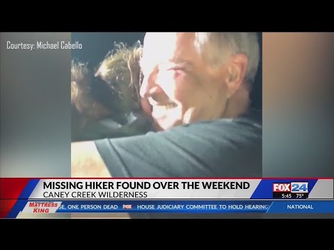 WATCH: Missing Texas hiker rescue from remote Arkansas wilderness (Fox 24)