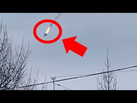 Russian Aircraft Destroyed by Itself Turned into Massive Fireball - Caught on Camera