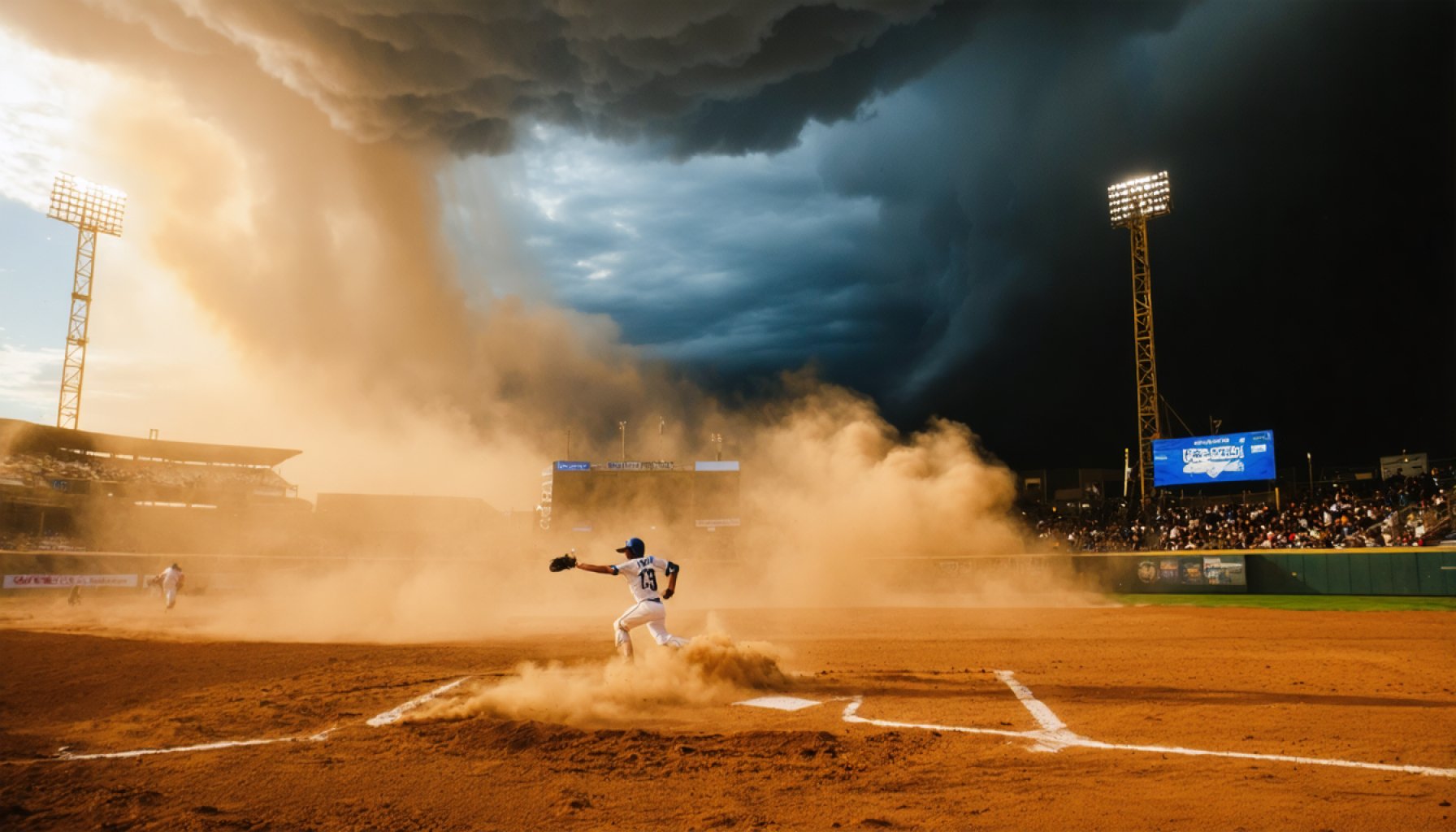 Desert Fury: Dust Storms Disrupt Phoenix and Bring Baseball to a Halt